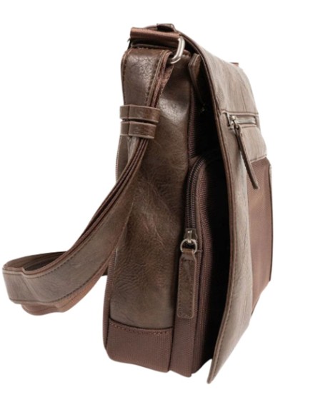 Bolso Bandolera C/Solapa Matties Sport Nylon 40193-80 Marrón Bolso Bandolera C/Solapa Matties Sport Nylon 40193-80 Marrón