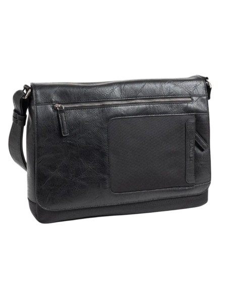 Cartera Portaordenador C/Solapa Matties Sport Nylon 40196-20 Negro Cartera Portaordenador C/Solapa Matties Sport Nylon 40196-20 Negro