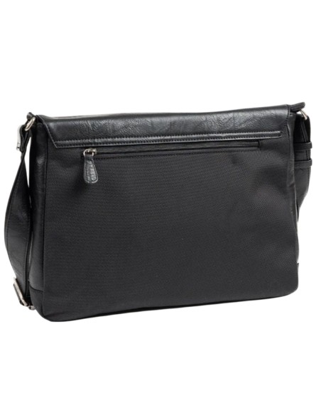 Cartera Portaordenador C/Solapa Matties Sport Nylon 40196-20 Negro Cartera Portaordenador C/Solapa Matties Sport Nylon 40196-20 Negro