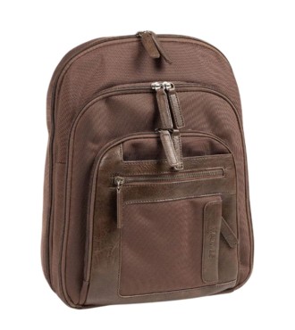 Mochila Portaordenador Matties Sport Nylon 40197-80 Marrón