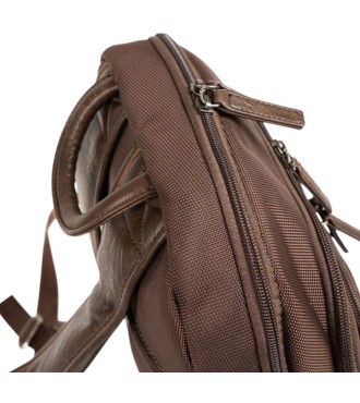 Mochila Portaordenador Matties Sport Nylon 40197-80 Marrón 2