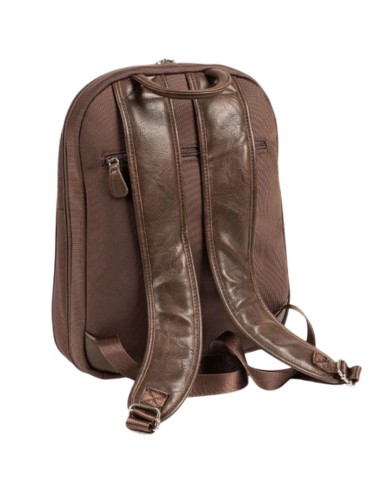 Mochila Portaordenador Matties Sport Nylon 40197-80 Marrón