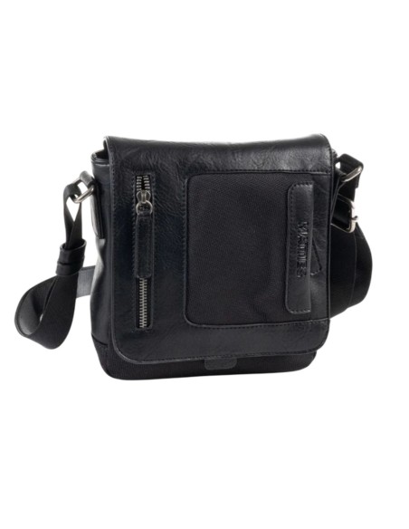 Bolso Bandolera C/Solapa Matties Sport Nylon 40191-20 Negro Bolso Bandolera C/Solapa Matties Sport Nylon 40191-20 Negro