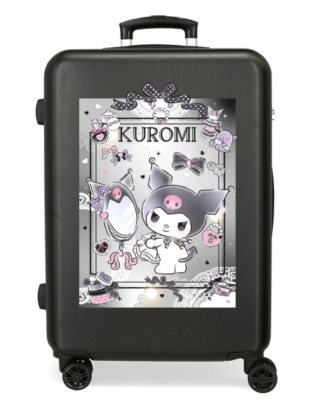 4281212 TROLLEY ABS 65CM. C/EXP. 4R. KUROMI DREAM CLOSER NEG