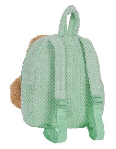 MOCHILA PREESCOLAR CON OSITO SAFTA TURQUESA Mochilas Guar...