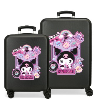 4281411 SET/2 TROLLEY ABS 55-65 CM. 4R. KUROMI WONDER FEST N