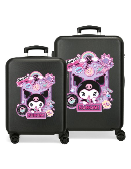 4281411 SET/2 TROLLEY ABS 55-65 CM. 4R. KUROMI WONDER FEST N 4281411 SET/2 TROLLEY ABS 55-65 CM. 4R. KUROMI WONDER FEST N