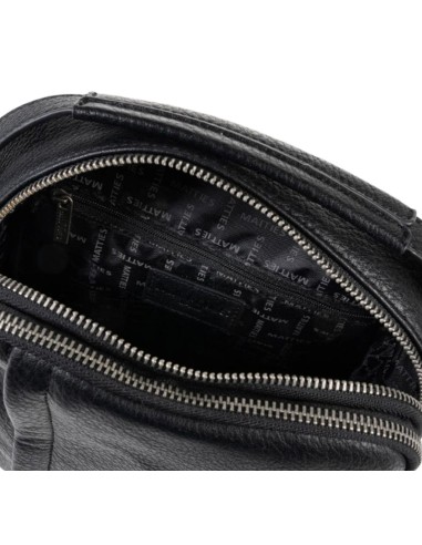Bolso Bandolera Doble Matties New Nappa 40201-20 Negro