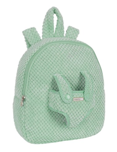MOCHILA PREESCOLAR CON OSITO SAFTA TURQUESA Mochilas Guar...