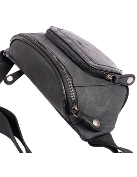 Riñonera Matties New Nappa 40203-20 Negro Riñonera Matties New Nappa 40203-20 Negro