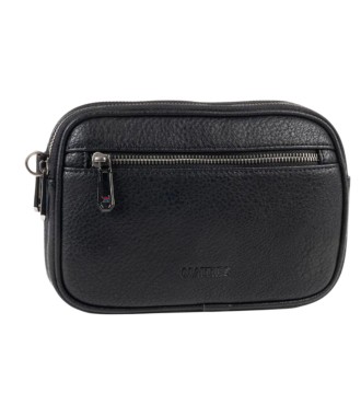 Bolso Mano Doble Pequeño Matties New Nappa 40205-20 Negro