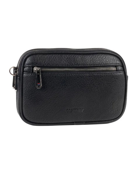 Bolso Mano Doble Pequeño Matties New Nappa 40205-20 Negro
