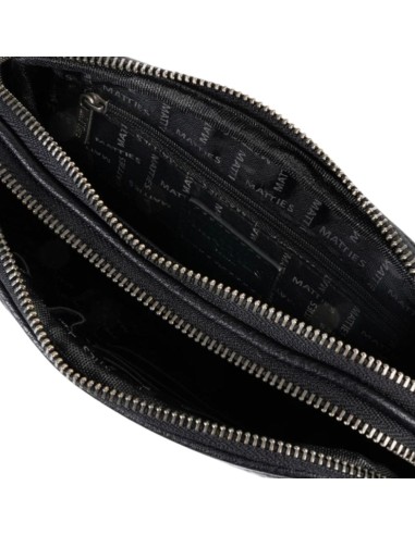Bolso Mano Doble Pequeño Matties New Nappa 40205-20 Negro