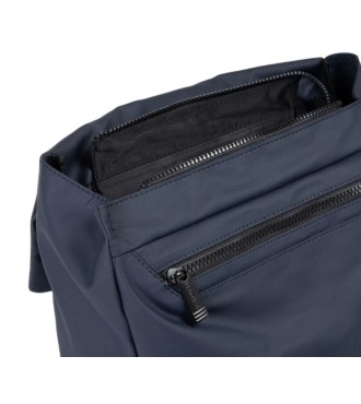 Mochila Portaordenador Matties Coated Nylon 40220-60 Azul 2