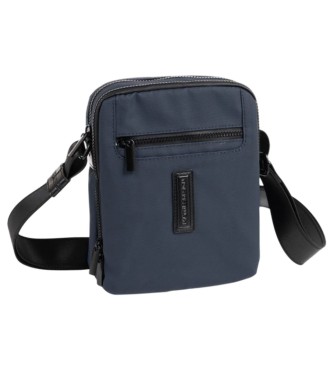 Bolso Bandolera Doble Hombre Matties Coated Nylon 40222-60 Azul