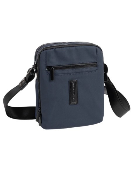 Bolso Bandolera Doble Hombre Matties Coated Nylon 40222-60 Azul Bolso Bandolera Doble Hombre Matties Coated Nylon 40222-60 Azul