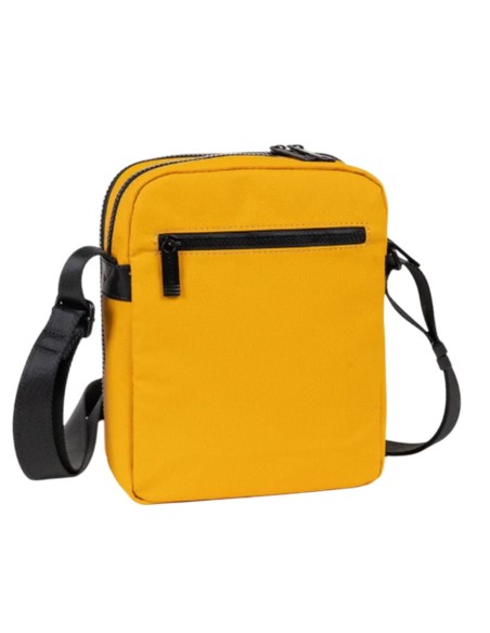 Bolso Bandolera Doble Hombre Matties Coated Nylon 40222-96 Mostaza