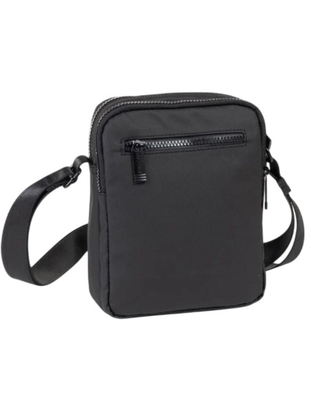 Bolso Bandolera Doble Hombre Matties Coated Nylon 40223-20 Negro Bolso Bandolera Doble Hombre Matties Coated Nylon 40223-20 Negro
