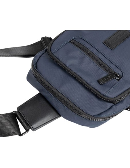 Bolso Bandolera Hombre Matties Coated Nylon 40224-60 Azul