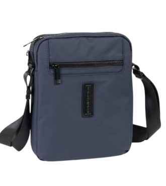 Bolso Bandolera Doble Hombre Matties Coated Nylon 40226-60 Azul