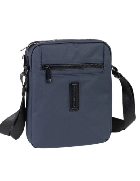 Bolso Bandolera Doble Hombre Matties Coated Nylon 40226-60 Azul