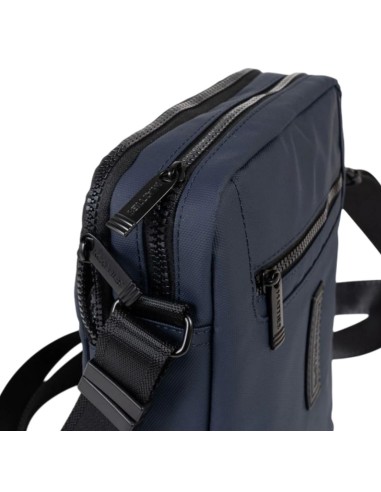 Bolso Bandolera Doble Hombre Matties Coated Nylon 40226-60 Azul