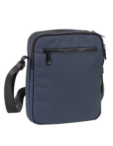 Bolso Bandolera Doble Hombre Matties Coated Nylon 40226-60 Azul