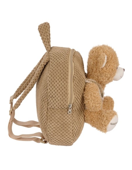 MOCHILA PREESCOLAR CON OSITO SAFTA GALLETA Mochilas Guard...