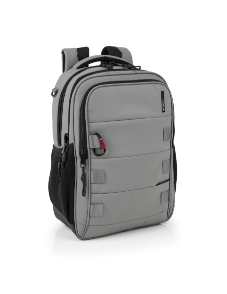 Mochila 3 Compart. Portaordenador  15,6" Gabol Disk Gris