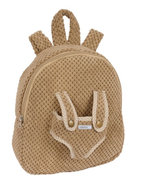 MOCHILA PREESCOLAR CON OSITO SAFTA GALLETA Mochilas Guard...