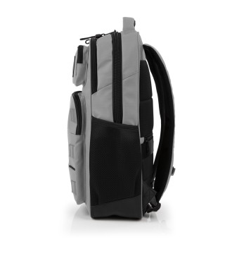 Mochila 2 Compart. Portaordenador  17,3" Gabol Disk Gris 2