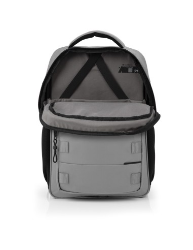 Mochila 2 Compart. Portaordenador  17,3" Gabol Disk Gris