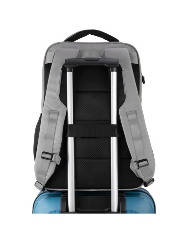 Mochila 2 Compart. Portaordenador  17,3" Gabol Disk Gris