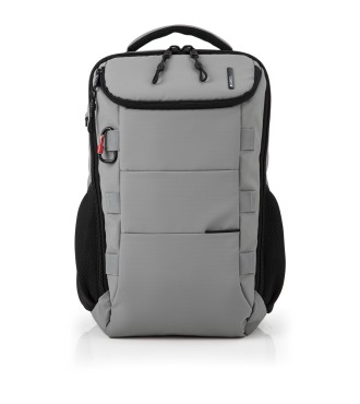 Mochila 2 Compart. Portaordenador  17,3" Gabol Disk Gris