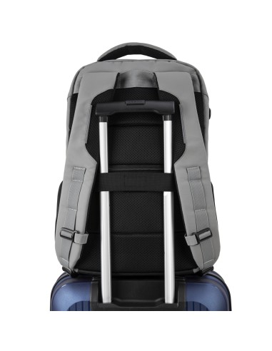 Mochila 2 Compart. Portaordenador  17,3" Gabol Disk Gris
