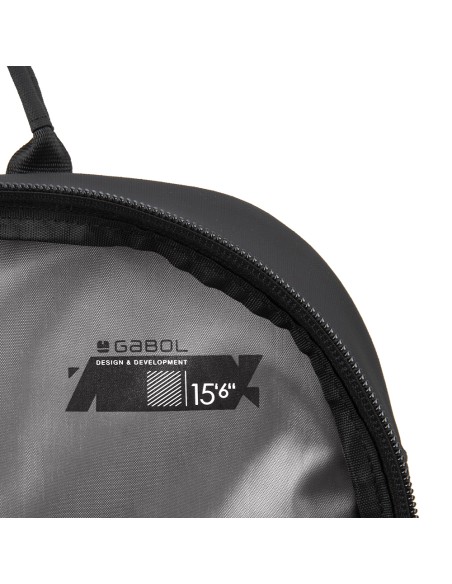 Mochila 3 Compart. Portaordenador  15,6" Gabol Disk Negro Mochila 3 Compart. Portaordenador  15,6" Gabol Disk Negro