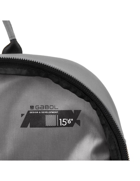 Mochila 3 Compart. Portaordenador  15,6" Gabol Disk Gris Mochila 3 Compart. Portaordenador  15,6" Gabol Disk Gris
