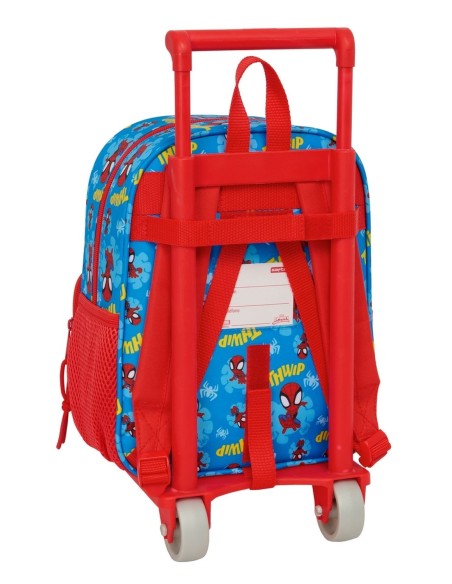 MOCH 232 BOLSILLOS FRONTALES+CARRO 805 SPIDEY Mochilas Gu...