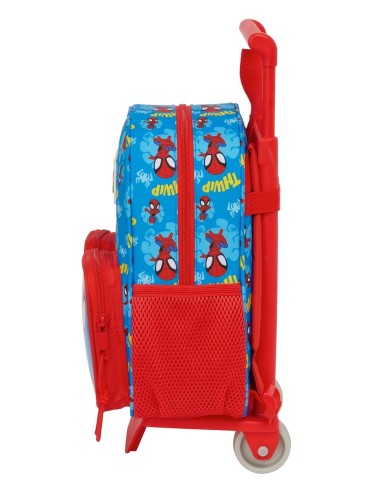 MOCH 232 BOLSILLOS FRONTALES+CARRO 805 SPIDEY Mochilas Gu...
