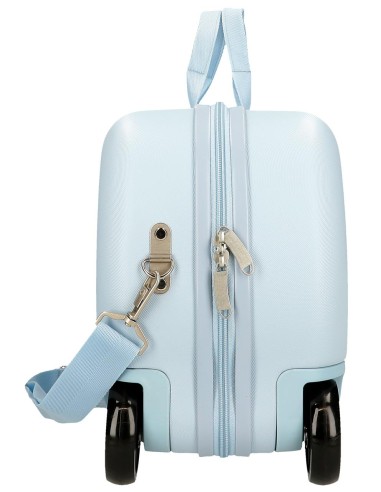 4181011 MALETA INF.ABS 4R.(2 MULTI.) 45CM. MERMAID KITTY AZU