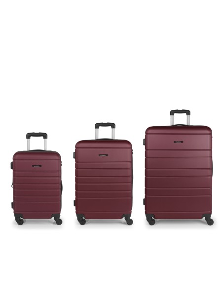 Set 3 Maletas C22-M-L  Gabol Zero Rojo