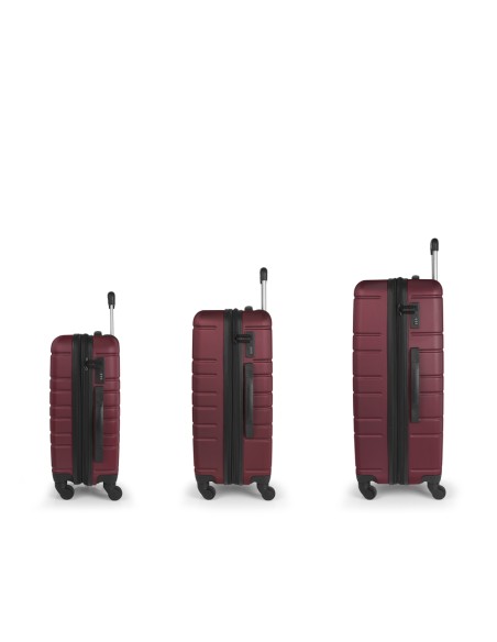 Set 3 Maletas C22-M-L  Gabol Zero Rojo