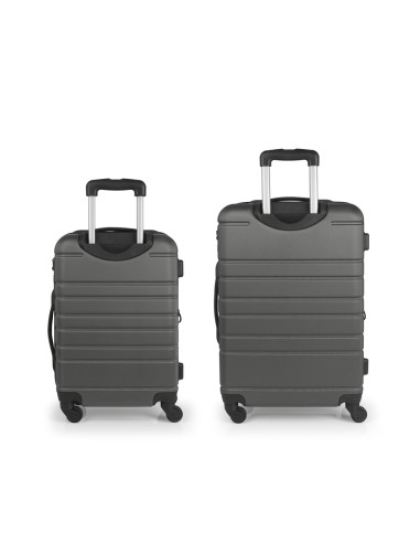 Set 2 Maletas C22-M Gabol Zero Gris
