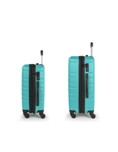 Set 2 Maletas C22-M Gabol Zero Turquesa