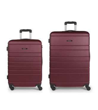 Set 2 Maletas M-L Gabol Zero Rojo