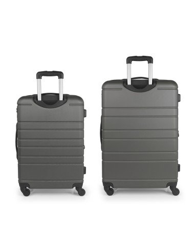 Set 2 Maletas M-L Gabol Zero Gris
