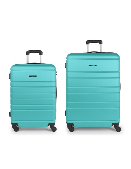 Set 2 Maletas M-L Gabol Zero Turquesa
