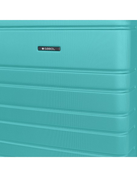 Set 2 Maletas M-L Gabol Zero Turquesa