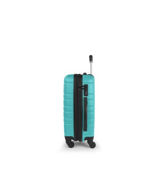 Maleta Trolley Cabina Gabol Zero Turquesa 2
