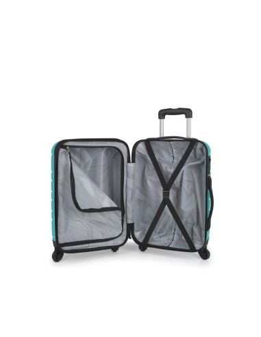 Maleta Trolley Cabina Gabol Zero Turquesa